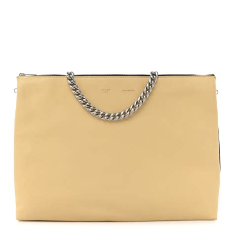 celine soft trio zipped bag|Large Trio bag in smooth lambskin .